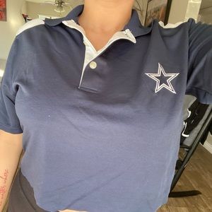 Dallas cowboys crop top